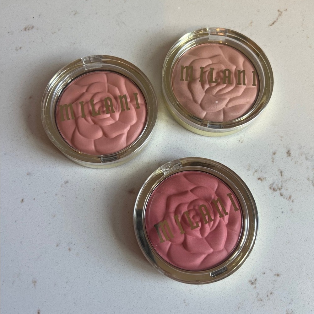 Three Brand New Milani Blushes